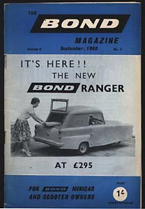 The Bond Magazine, Sept 1960