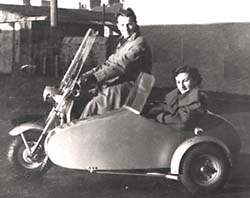 BAC Gazelle Scooter with sidecar