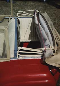 1958 Bond MkD Family model rear seats