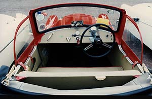 1957 Bond MkD Tourer interior
