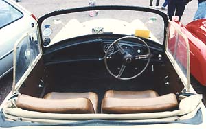 Bond 1958 MkE tourer interior (modified)